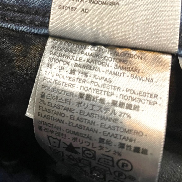 Levi’s - Low Rise Skinny Demi Curve - Mesium Wash - Size 28 - Picture 6 of 7